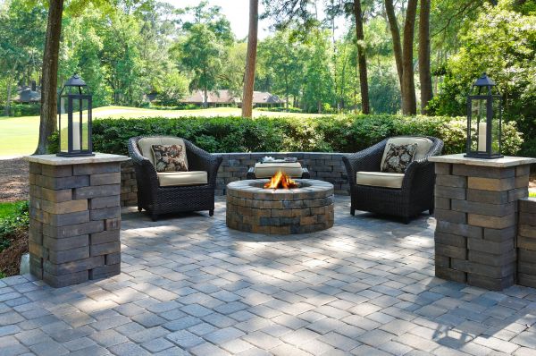 Fire Pit Installation in Reno