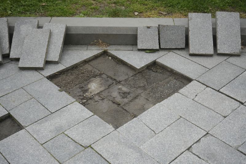 Paver Steps Repair detail