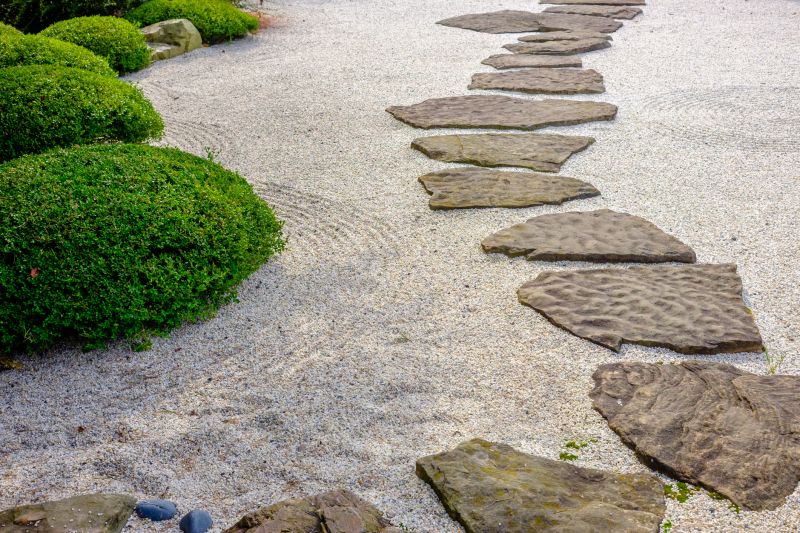 Stone Pathway Construction